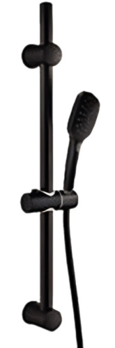 Душевой гарнитур Remer 317ID8CPNO, черный матовый