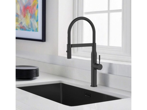 Смеситель для кухни Alveus MIRAGE-PS BLACK MATT 1150893