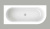 Ванна акриловая Knief Wall Corner R 0100-277-R