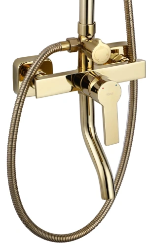 Душевая система Rea Argus gold P7840