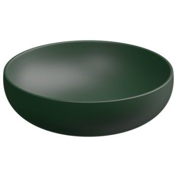 Раковина накладная 45 см GSG Ceramic Design Easy EALAVRO45036, Smeraldo Matt