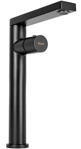 Смеситель для умывальника Rea Tap Black matt B2009