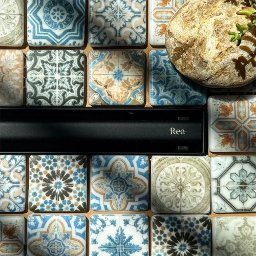 Душевой трап Rea Neox Slim pro black matt 500 G2744