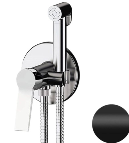 Гигиенический душ Remer Slash SL65WNO, черный матовый