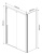 Душевой уголок Vincea Lugano VSR-1L8014CLB-1