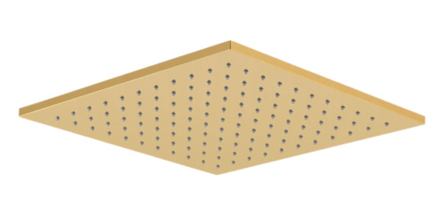 Верхний душ с шарнирным соединением 30 см Remer 359SSLDOX, золото глянцевое