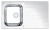 Мойка для кухни Alveus GLASSIX UP 10 RAL9005-90 (белый цвет) 860x500 1123819