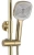Душевая система Rea Storm gold P9531
