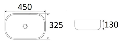 Умывальник CeramaLux 78105