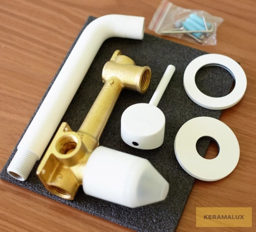 Смеситель для умывальника Vivi Felice 0635 bianco opaco