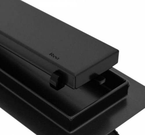 Трап для душа Rea Neo&Pure 600 N Pro Black G8905