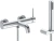 Смеситель для ванны Vivi Felice 0640 Nichel
