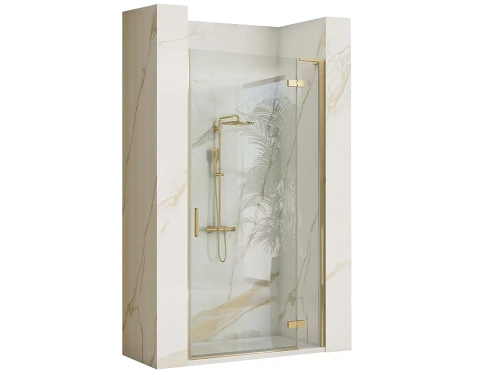Душевая дверь Rea Hugo Gold brush 80 K8410
