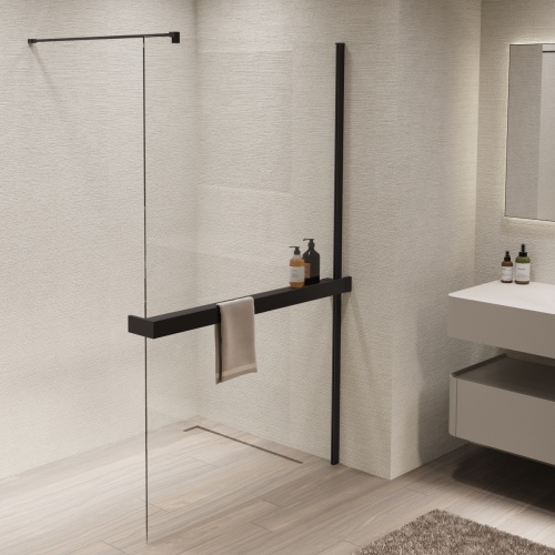 Душевая стенка Vincea Walk in VSW-1HR900CLB