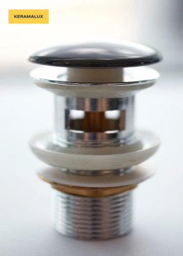 Донный клапан для раковины CeramaLux RD019 с переливом