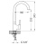 Смеситель для кухни Alveus GENESIS GM 120 CHR AQ 1123729