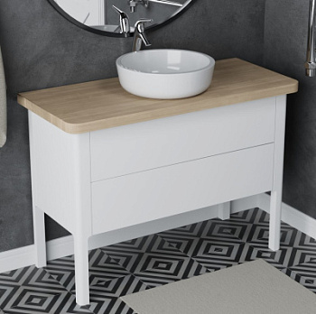 Тумба напольная Vela Грация 110Н под столешницу TU29166