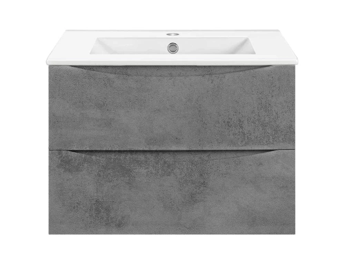 Тумба подвесная Vincea Mia Slim 600 Beton VMC-2MC600S1BT