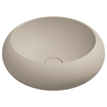 Раковина накладная 42 см GSG Ceramic Design Petra PELAV42034, Sabbia Matt