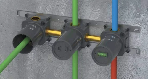 Скрытая часть на 3 выхода Remer WBOX97D3