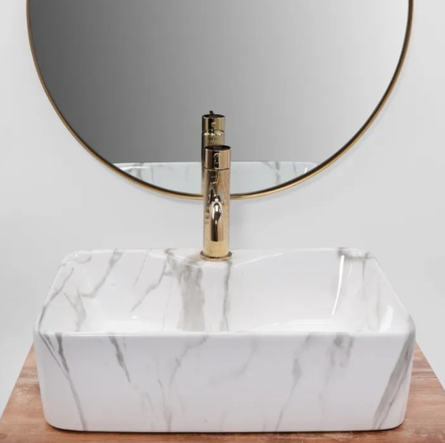 Умывальник Rea Kelly Marmo U5052