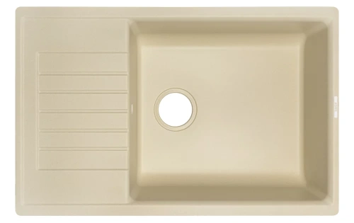 Мойка кухонная Zorg Dello 78 слоновая кость