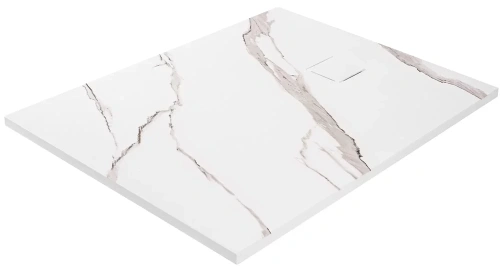 Душевой поддон Rea Magnum Carrara White 80x100 K7004