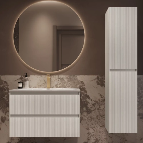 Тумба подвесная Vincea Welle 800 M.White Soft-touch VMC-2WL800MW