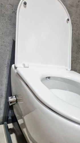 Унитаз-биде подвесной Ceramalux TR-0199BD