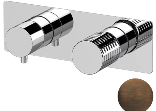 Смеситель для душа Remer Celebrity CEC92ZWBBR, бронза масляная