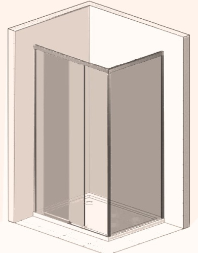 Душевой уголок Vincea Como VSR-1C9015CL