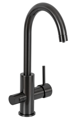 Смеситель для кухни Remer X Style N792DWCFP, черный брашированный хром