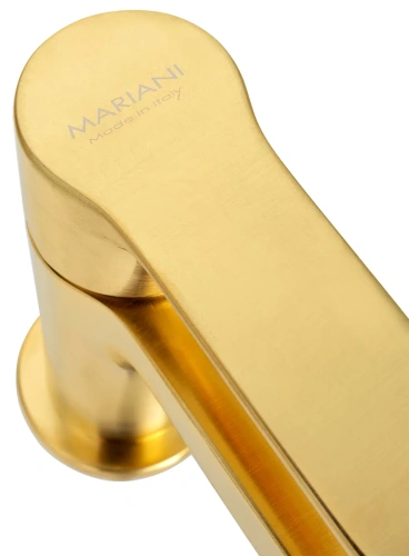 Смеситель для биде Mariani Kali A22493KL12, золото брашированное