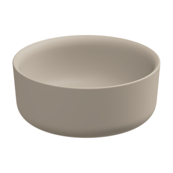 Раковина накладная 42 см GSG Ceramic Design Hit! HILAVRO42034, Sabbia Matt