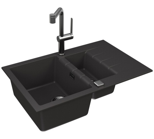 Мойка для кухни Alveus Granital CADIT 70 CARBON - G91 790x500 1131361