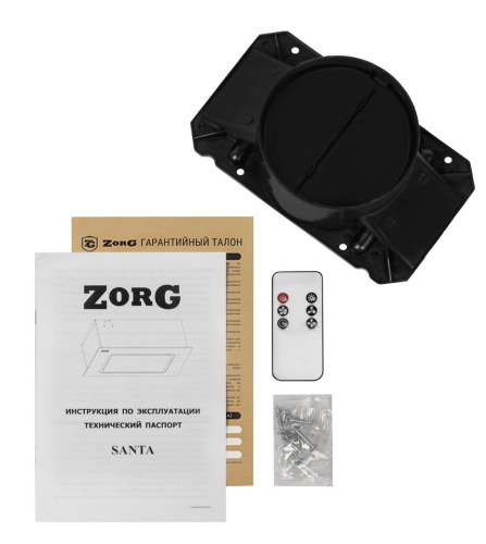 Вытяжка кухонная Zorg SANTA 1060 60 S белая