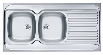 Мойка для кухни Alveus CLASSIC 100L LEI-60 1200x600 левая 1008990