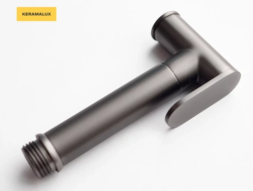 Гигиенический душ CeramaLux KRS/008 вороненая сталь