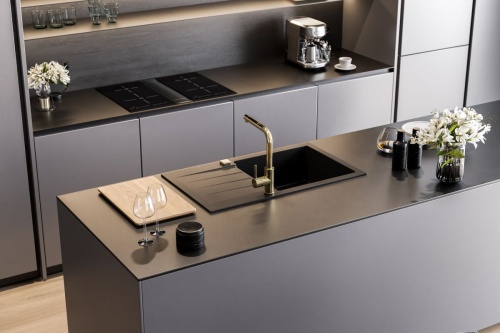 Мойка для кухни Alveus Granital CADIT 40 CARBON - G91 860x500 1132031