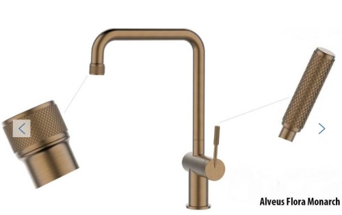 Смеситель для кухни Alveus FLORA COPPER 1150763