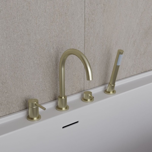 Смеситель для ванны Oliveeka OL-669017-BG