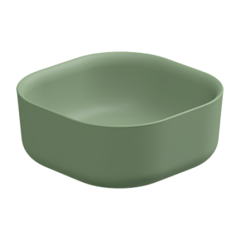 Раковина накладная 42 см GSG Ceramic Design Hit! HILAVQU42031, Salvia Matt