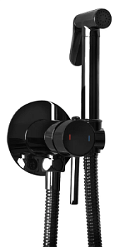 Гигиенический душ Rea Loop Lungo black metallic B5656