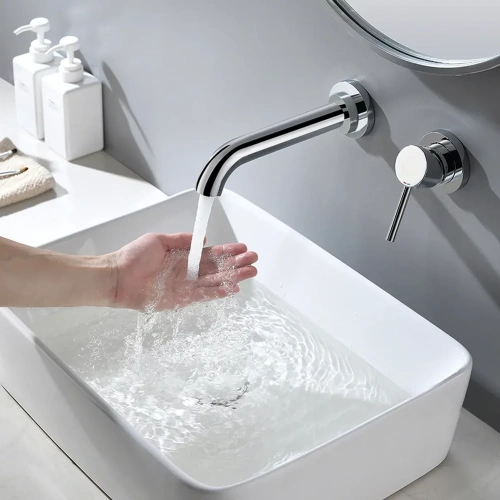 Смеситель для умывальника Rea Lungo long chrome B0369