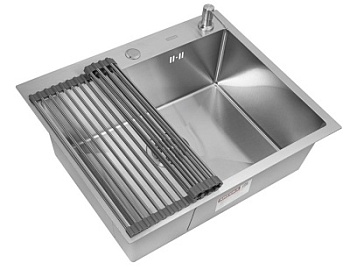 Комплект Arfeka Eco AR мойка 600*500, роллер-мат, дозатор satin