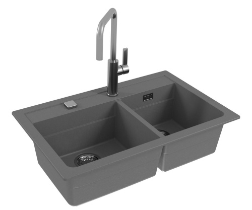 Мойка для кухни Alveus Granital ATROX 50 CONCRETE - G81 1132001