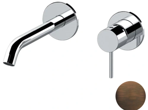 Смеситель для раковины Remer X Style X15PLWBBR, бронза масляная