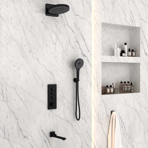 Душевая система Vincea Inspire VSFW-433TI1MB