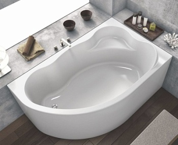 Ванна акриловая Kolpa-San Amadis 160x100 L + Фронтальная панель + Каркас
