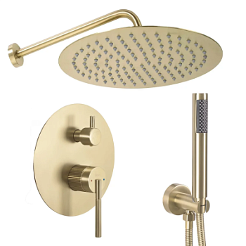 Душевая система Rea Argon gold matt P7810 Душевая система Rea Argon gold matt P7810